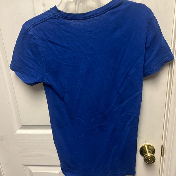 American Eagle XS extra small shortsleeved tee blue silm fit AE LEGEND - Picture 3 of 4